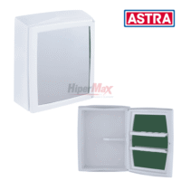 Armário Plástico Versátil com Porta Reversível 30x11x37cm de Sobrepor Astra