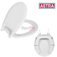 Assento Sanitário Branco Oval Polupar Astra