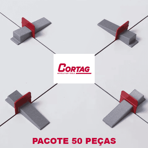 Cunha-Niveladora-De-Pisos-Cortag-Eco-61410-Pacote-50-Pecas-loja-material-de-construcao-Araraquara-hipermaxloja1 Cunha Niveladora De Pisos Cortag Eco 61410 Pacote 50 Peças - Imagem 2