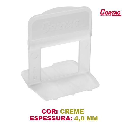 Espacador-Eco-40-mm-Creme-Granel-500-un-Cortag-loja-de-material-de-construcao-araraquara Espaçador Eco 4,0 mm (Creme) Cortag- Pacote 50uni - Imagem 2