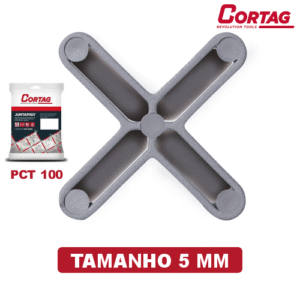 HiperMax Loja Araraquara Espacador Juntapiso 5,00MM Pacote com 100 uni Cortag